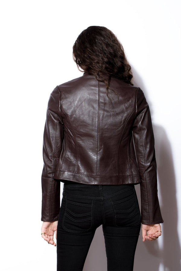 Women's West Coast  Leather Moto Jacket